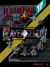 Raiden Fighters Jet - Screenshot - Game Select Image
