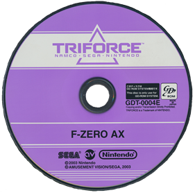 F-Zero AX - Disc Image