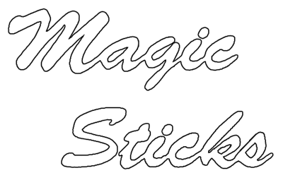 Magic Sticks - Clear Logo Image