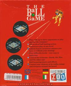 The Ball Game - Box - Back Image