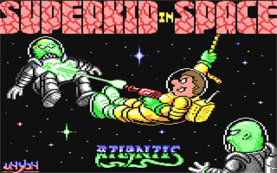 Superkid in Space - Screenshot - Game Title Image