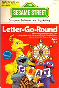 Sesame Street: Letter-Go-Round - Box - Front Image