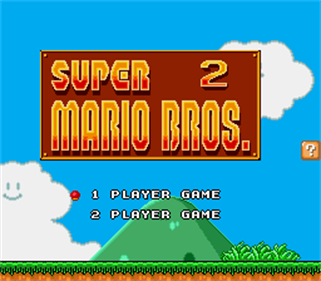 Super Mario Bros. 2 - Screenshot - Game Title Image
