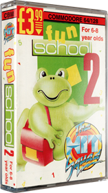 Fun School 2: For 6 to 8 Year Olds - Box - 3D