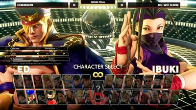 Street Fighter V: Arcade Edition - Screenshot - Game Select Image