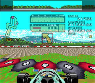 Nakajima Satoru Kanshuu: Super F-1 Hero - Screenshot - Gameplay Image