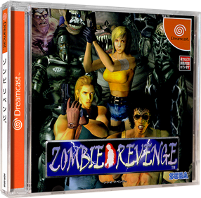 Zombie Revenge - Box - 3D Image