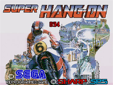 Super Hang-On - Screenshot - Game Title Image