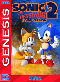 Sonic The Hedgehog 2: Long Version - Fanart - Box - Front Image