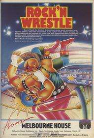 Rock'n Wrestle - Advertisement Flyer - Front Image