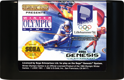 Winter Olympic Games: Lillehammer '94 - Cart - Front Image