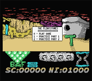 The Flintstones - Screenshot - Game Select Image