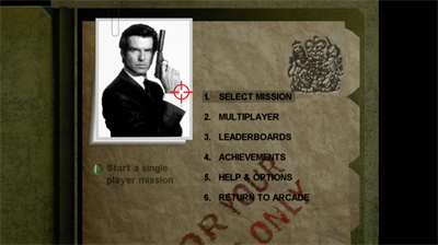 GoldenEye 007 - Screenshot - Game Select Image