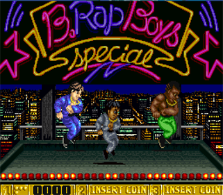 B.Rap Boys Special - Screenshot - Game Title Image