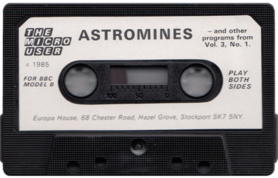 Astro Mines - Cart - Front Image