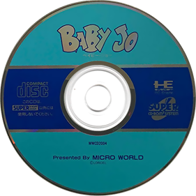 Baby Jo: The Superhero - Disc Image