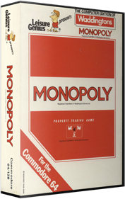 Monopoly (Leisure Genius) - Box - 3D Image