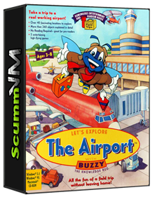 Let's Explore the Airport with Buzzy - Box - 3D Image