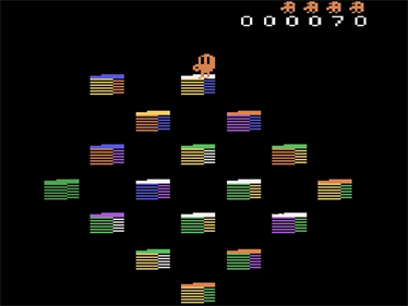 Q*bert's Qubes - Screenshot - Gameplay Image