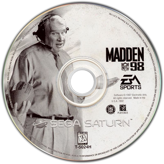 Madden NFL 98 Images - LaunchBox Games Database