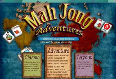 Mah Jong Adventures - Screenshot - Game Title Image