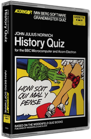 History Quiz - Box - 3D Image