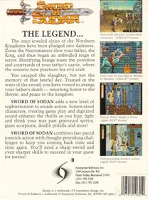 Sword of Sodan - Box - Back Image