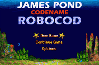 James Pond: Codename ROBOCOD - Screenshot - Game Title Image
