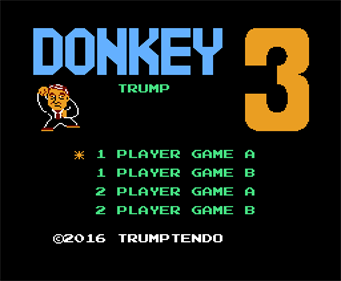 Donkey Trump 3 - Screenshot - Game Title Image