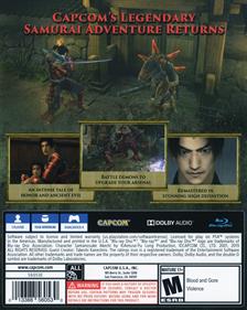 Onimusha: Warlords - Box - Back Image