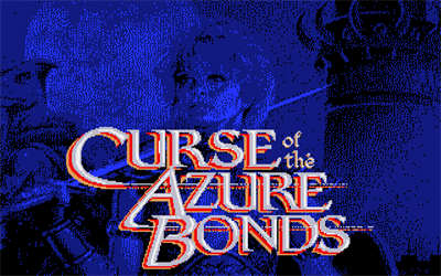 Curse of the Azure Bonds - Screenshot - Game Title Image