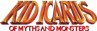 Kid Icarus: Of Myths and Monsters - Clear Logo Image