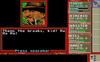 A Nightmare on Elm Street - Screenshot - Game Over Image