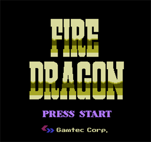 Fire Dragon - Screenshot - Game Title Image