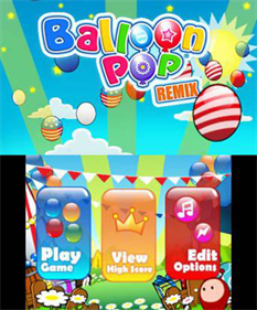Balloon Pop Remix - Screenshot - Game Title Image