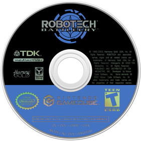 Robotech: Battlecry - Disc Image