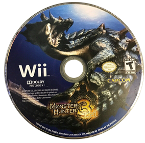 Monster Hunter 3 - Disc Image