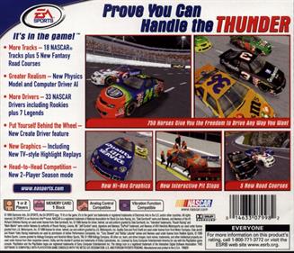 NASCAR 2000 - Box - Back Image