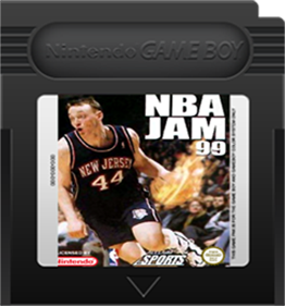 NBA Jam 99 - Fanart - Cart - Front Image