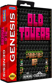 Old Towers - Box - 3D Image