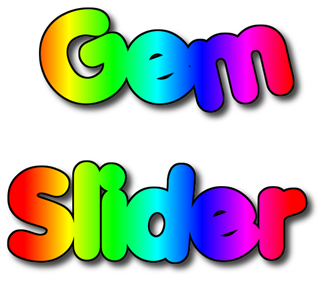 Gem Slider - Clear Logo Image