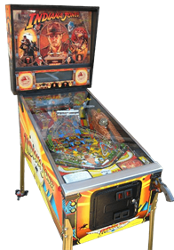 Indiana Jones: The Pinball Adventure - Arcade - Cabinet Image