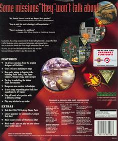 Command & Conquer: Red Alert: Counterstrike - Box - Back Image