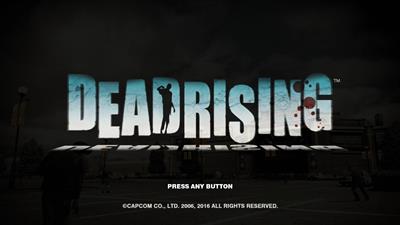 Dead Rising - Screenshot - Game Title Image