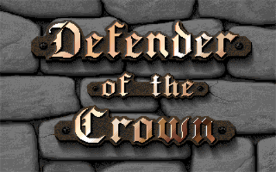 Defender of the Crown - Screenshot - Game Title Image