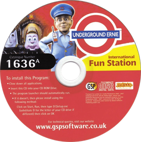 Underground Ernie: International Fun Station - Disc Image