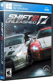 Need for Speed: Shift 2 Unleashed - Box - 3D Image