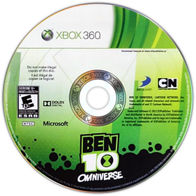 Ben 10: Omniverse - Disc Image