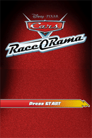 Cars: Race-O-Rama - Screenshot - Game Title Image