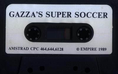 Gazza's Super Soccer - Cart - Front Image